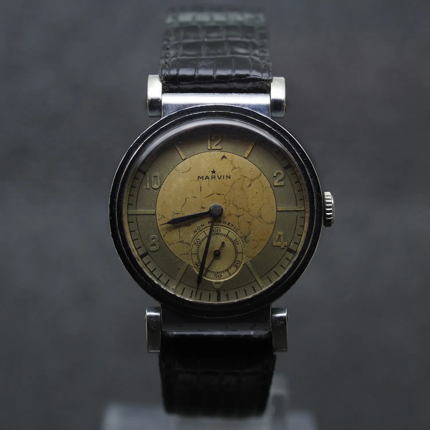 Marvin Cal. 510 – dial close-up