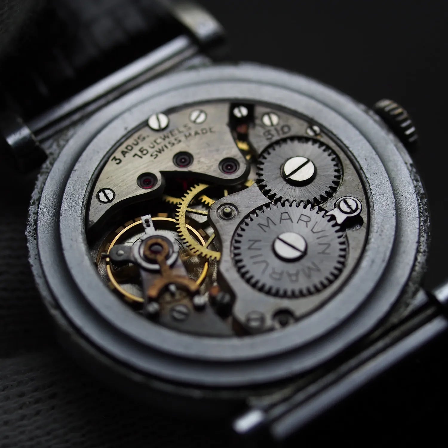Marvin Cal. 510 – strap detail