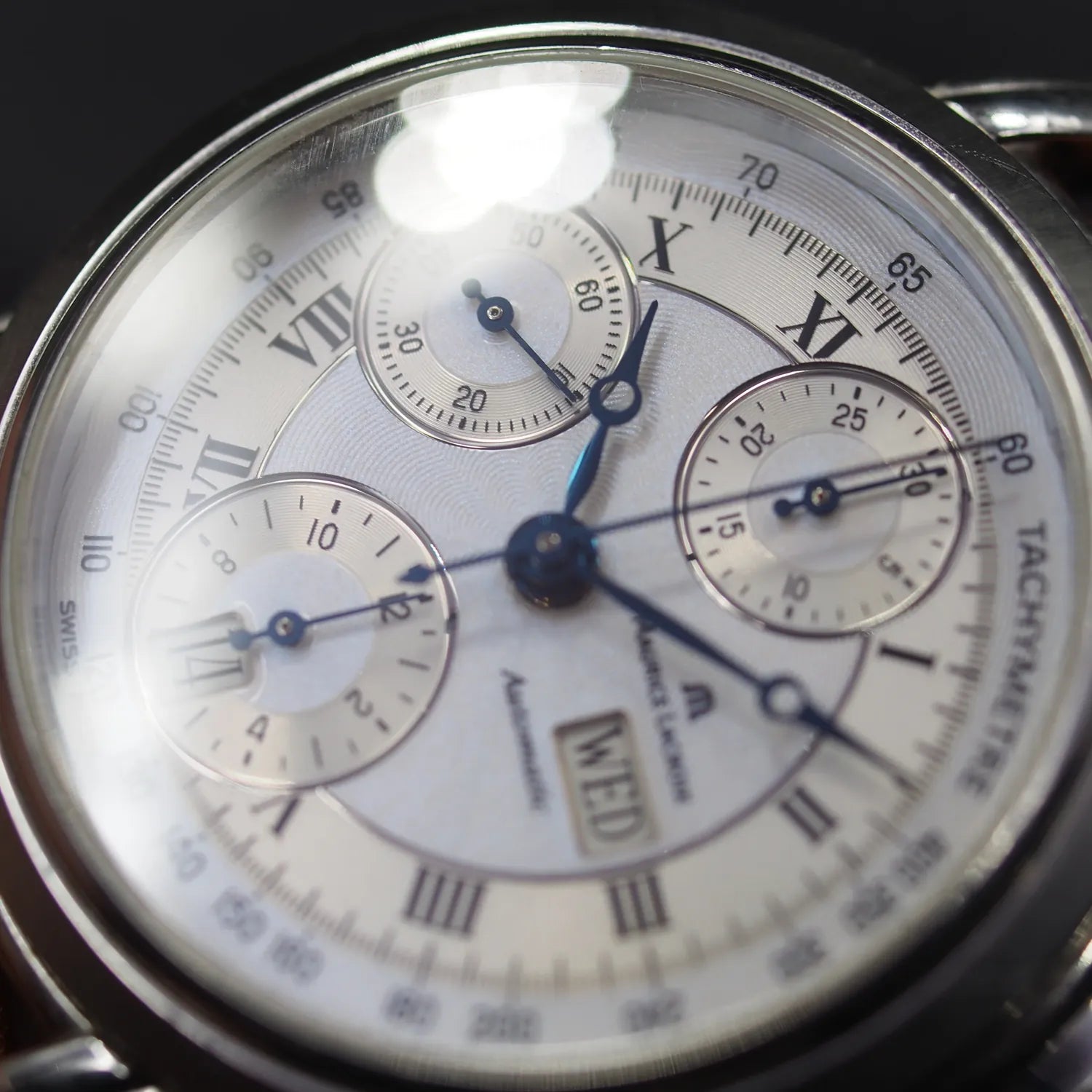 Maurice Lacroix Chronograph Automatic Ref. 67839 – dial close-up