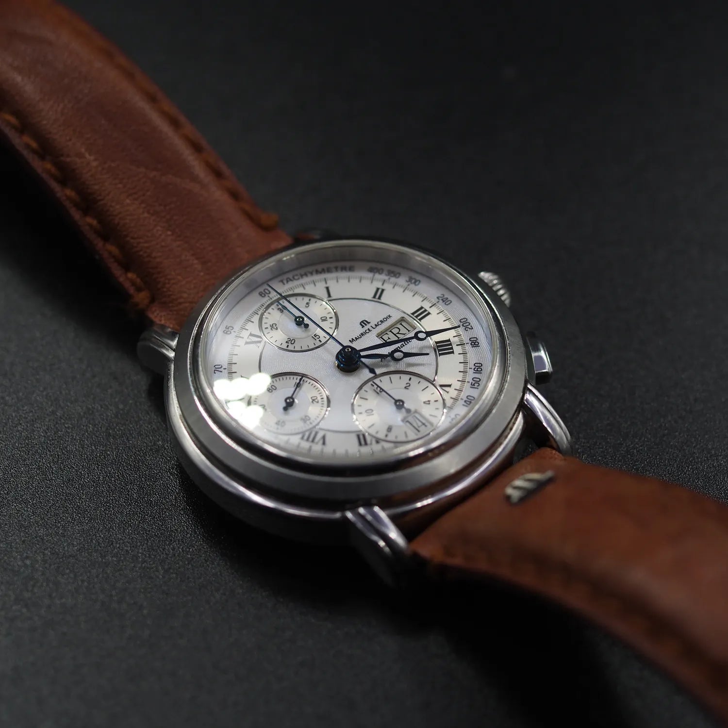Maurice Lacroix Chronograph Automatic Ref. 67839 – side view alternative angle
