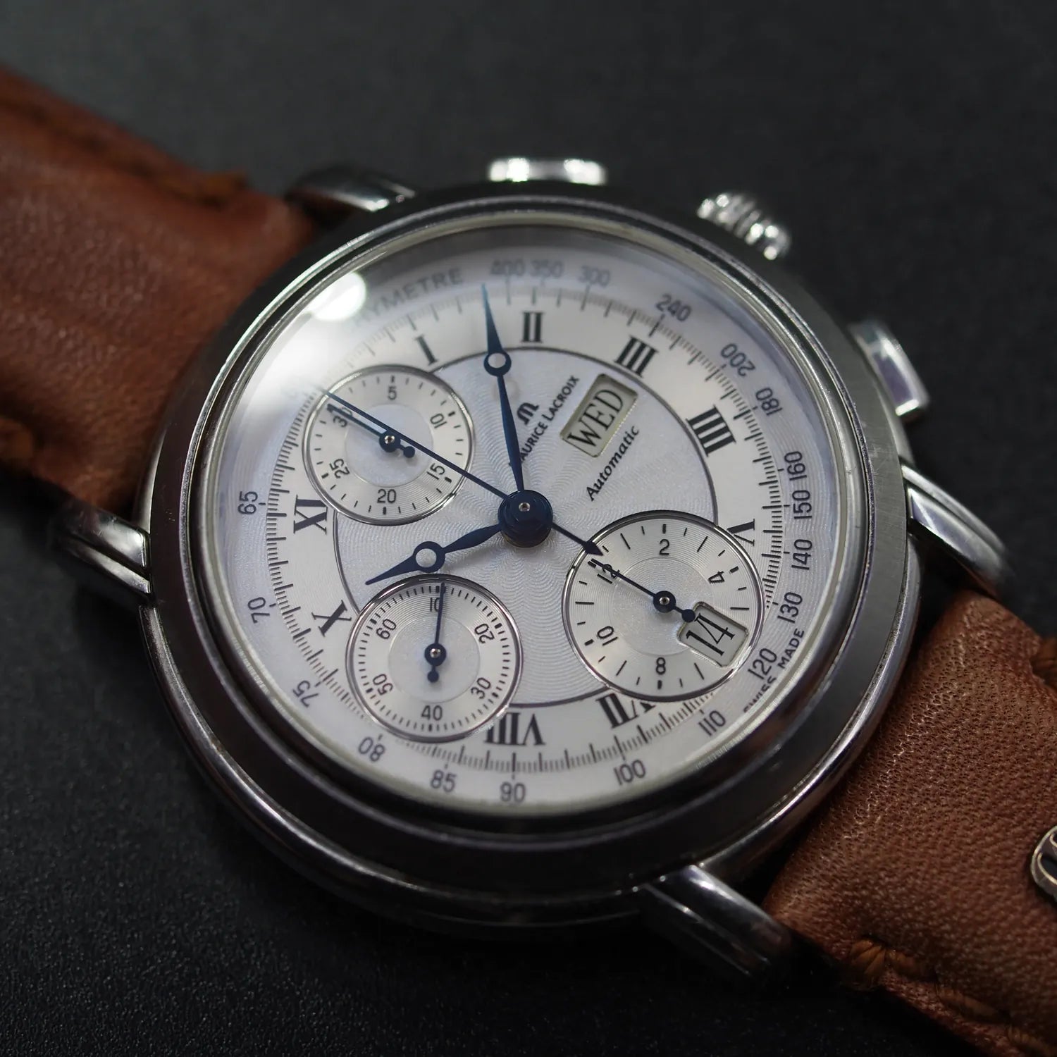 Maurice Lacroix Chronograph Automatic Ref. 67839 – back case