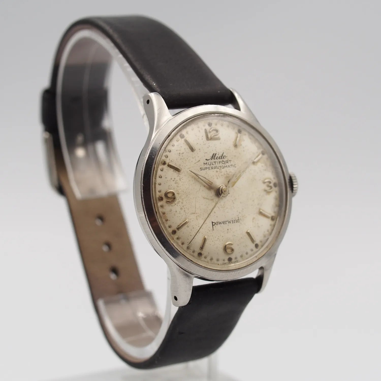 Mido Multifort Superautomatic Powerwind Cal. 917p – movement close-up