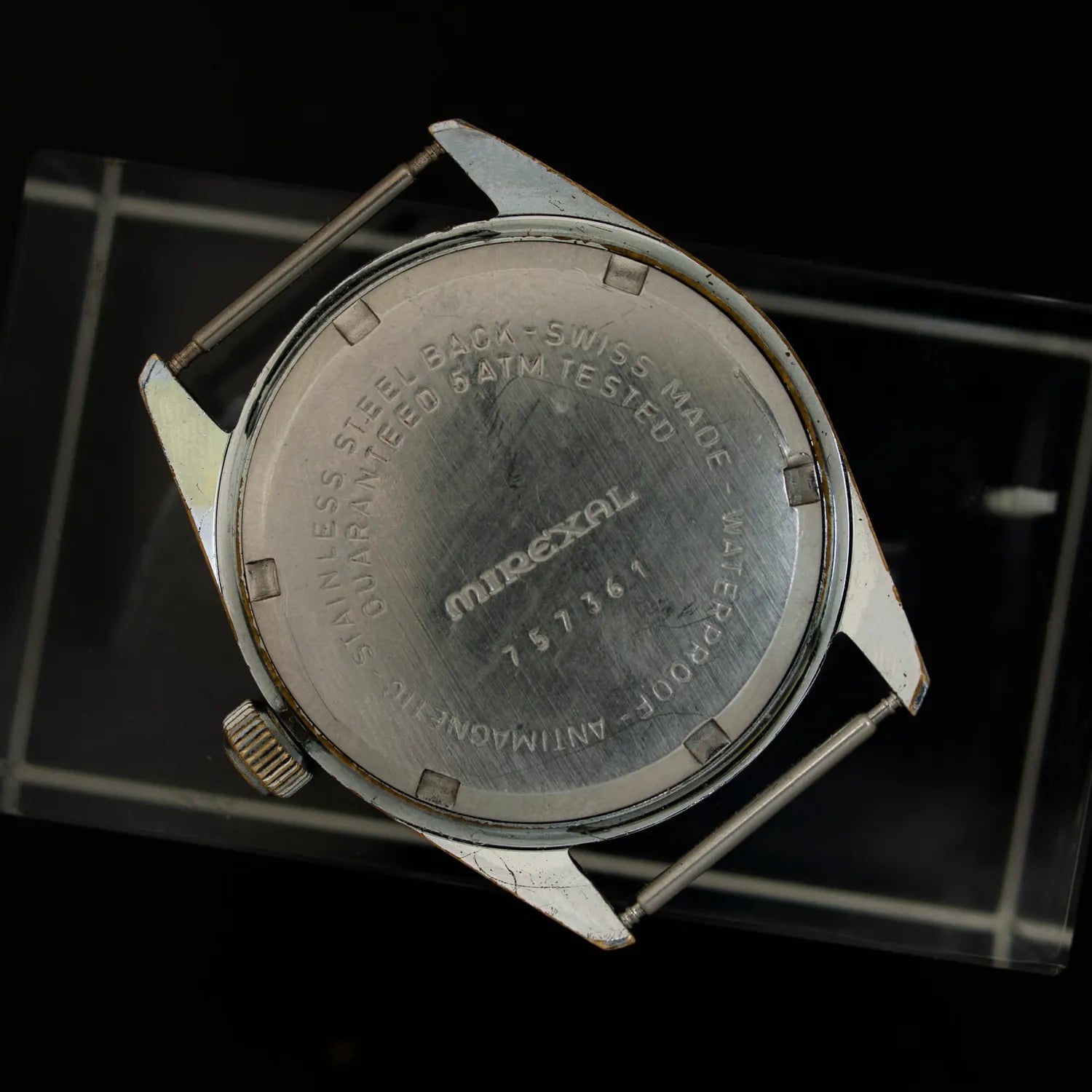 Mirexal Diver – dial close-up