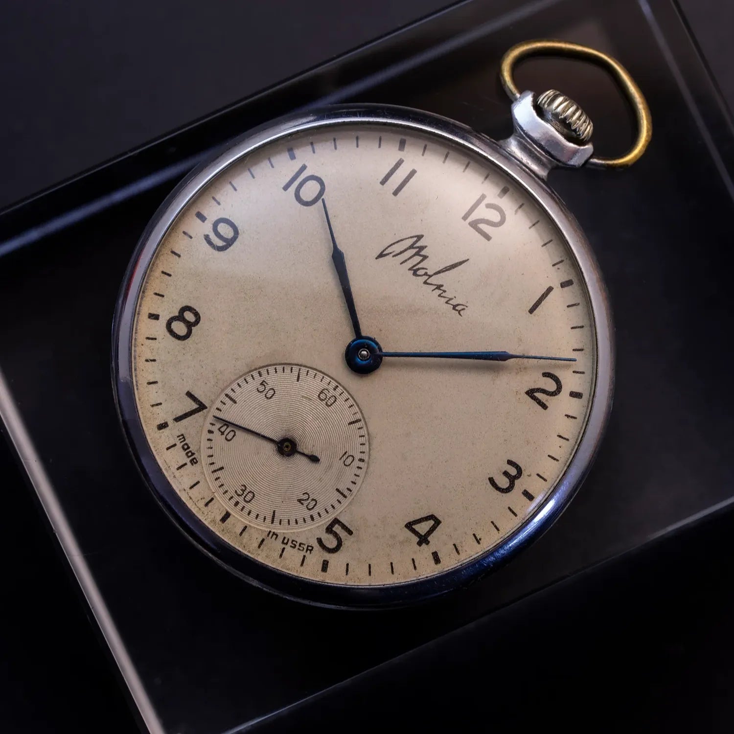 Molnia Pocket Watch Cal. 3602 – front view