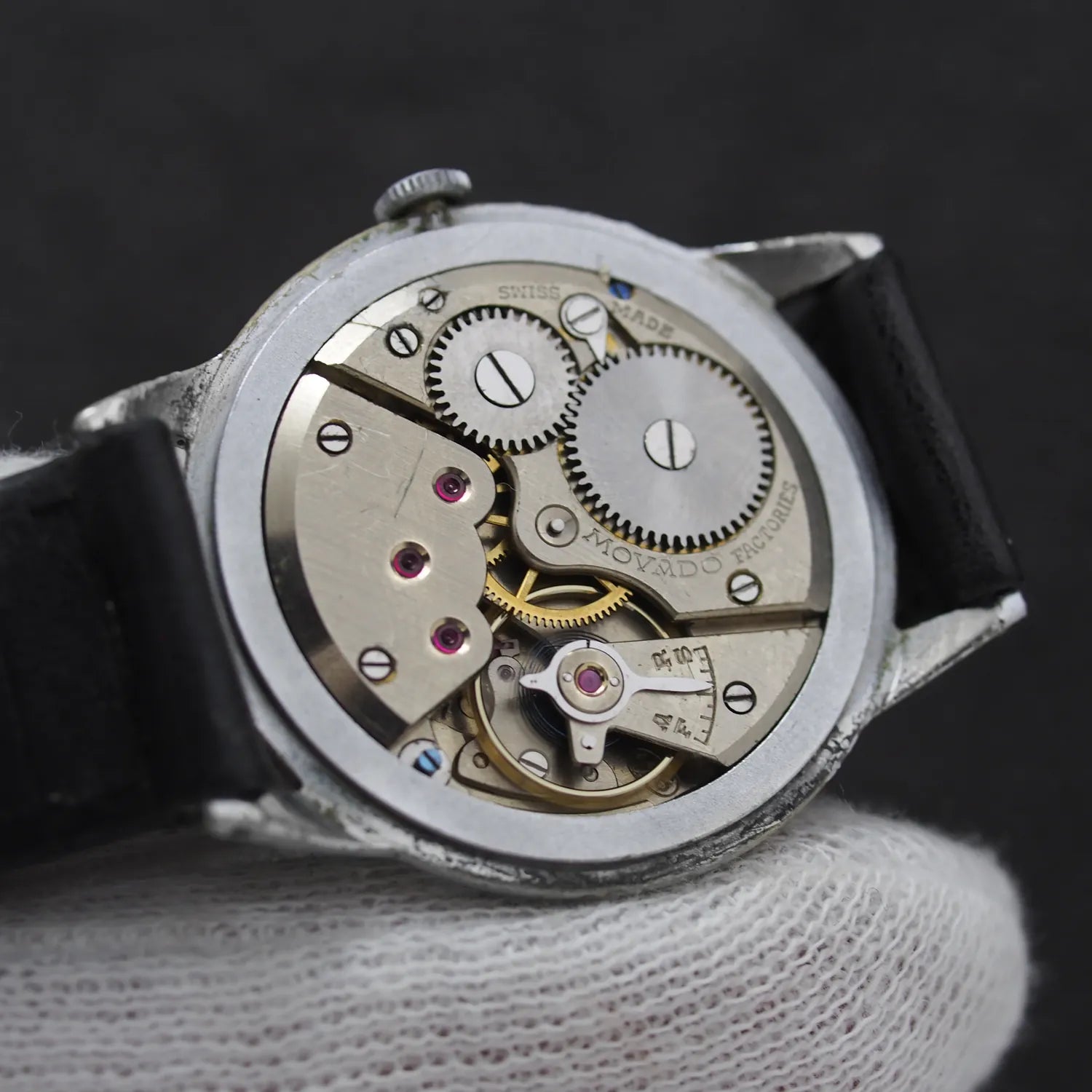 Movado Ref. 38103 – dial close-up