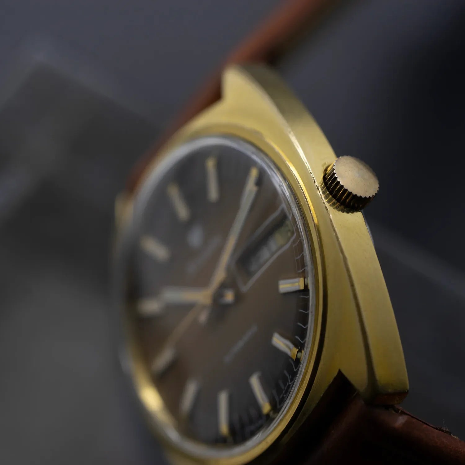 Nivada Automatic Men's Dress Watch – side view alternative angle