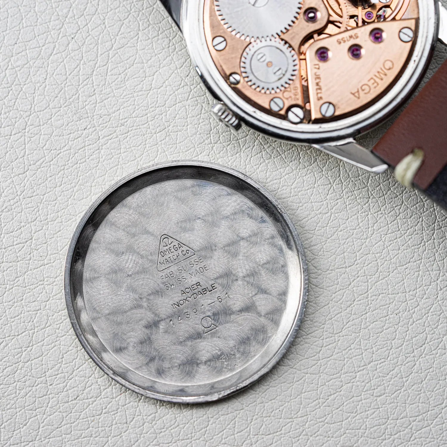 Omega 14391-61 Cal. 268 – back case