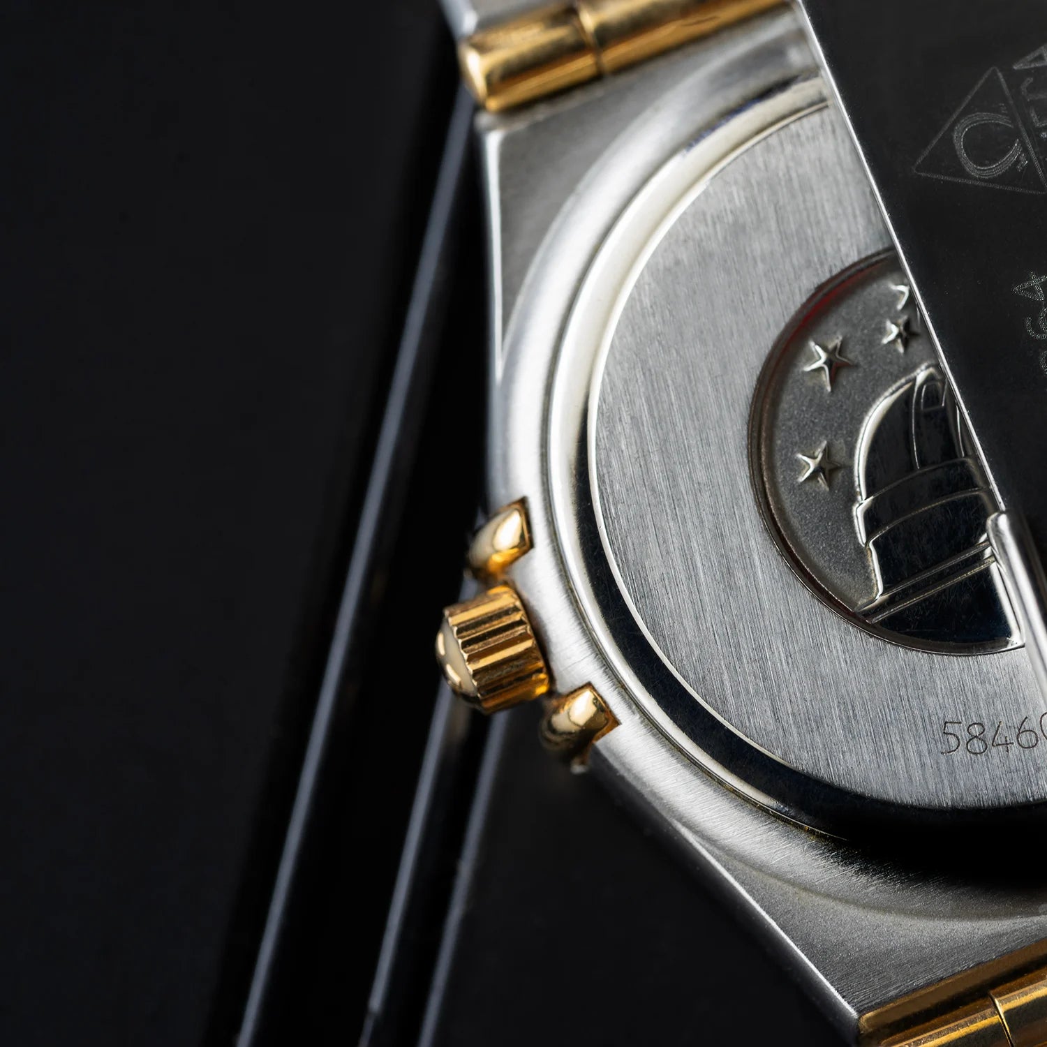 Omega Constellation 18ct Solid Gold And SS Ref. 795.1202 Caseback