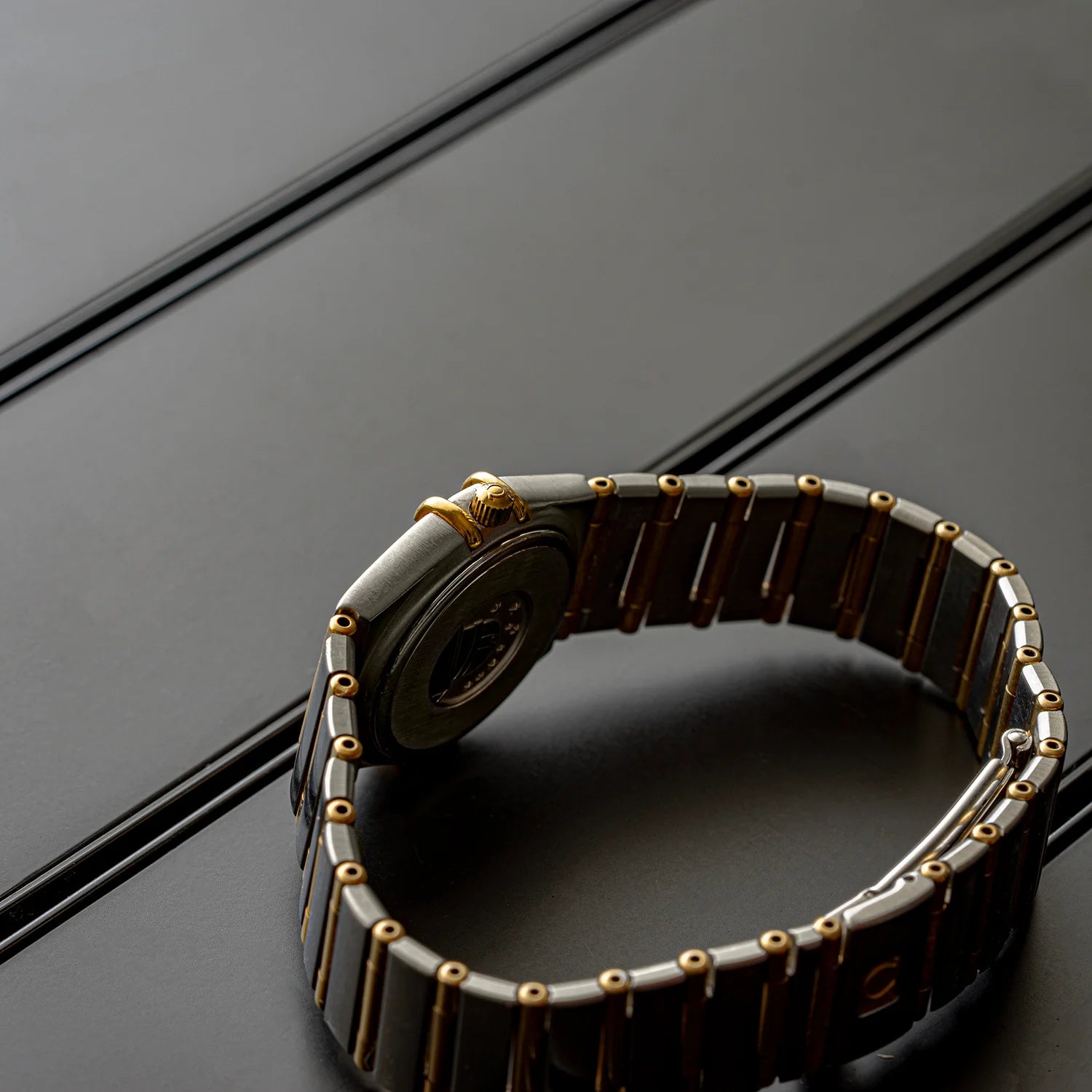 Omega Constellation 18ct Solid Gold And SS Ref. 795.1202 Crown