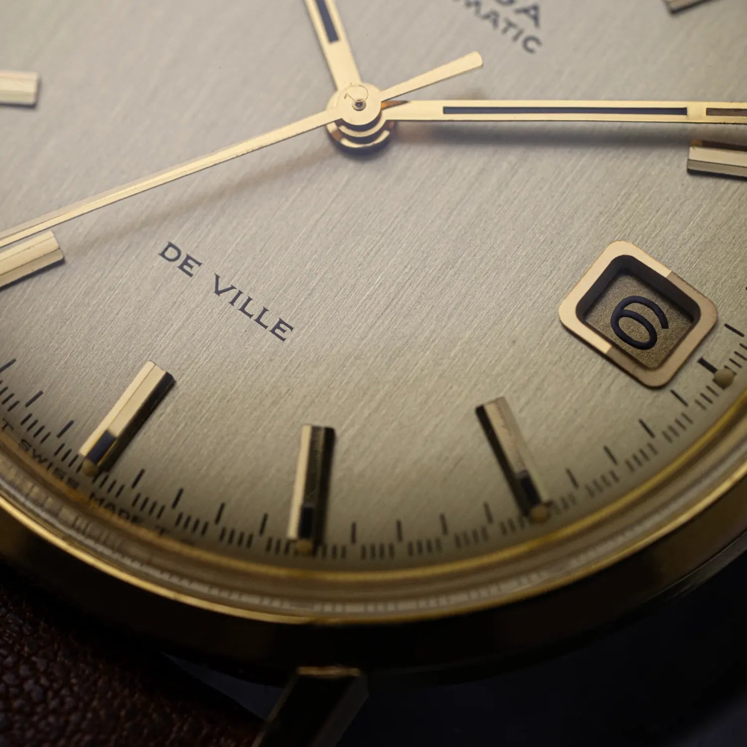 Omega De Ville Automatic Ref. 166.033 Cal. 565 – dial close-up