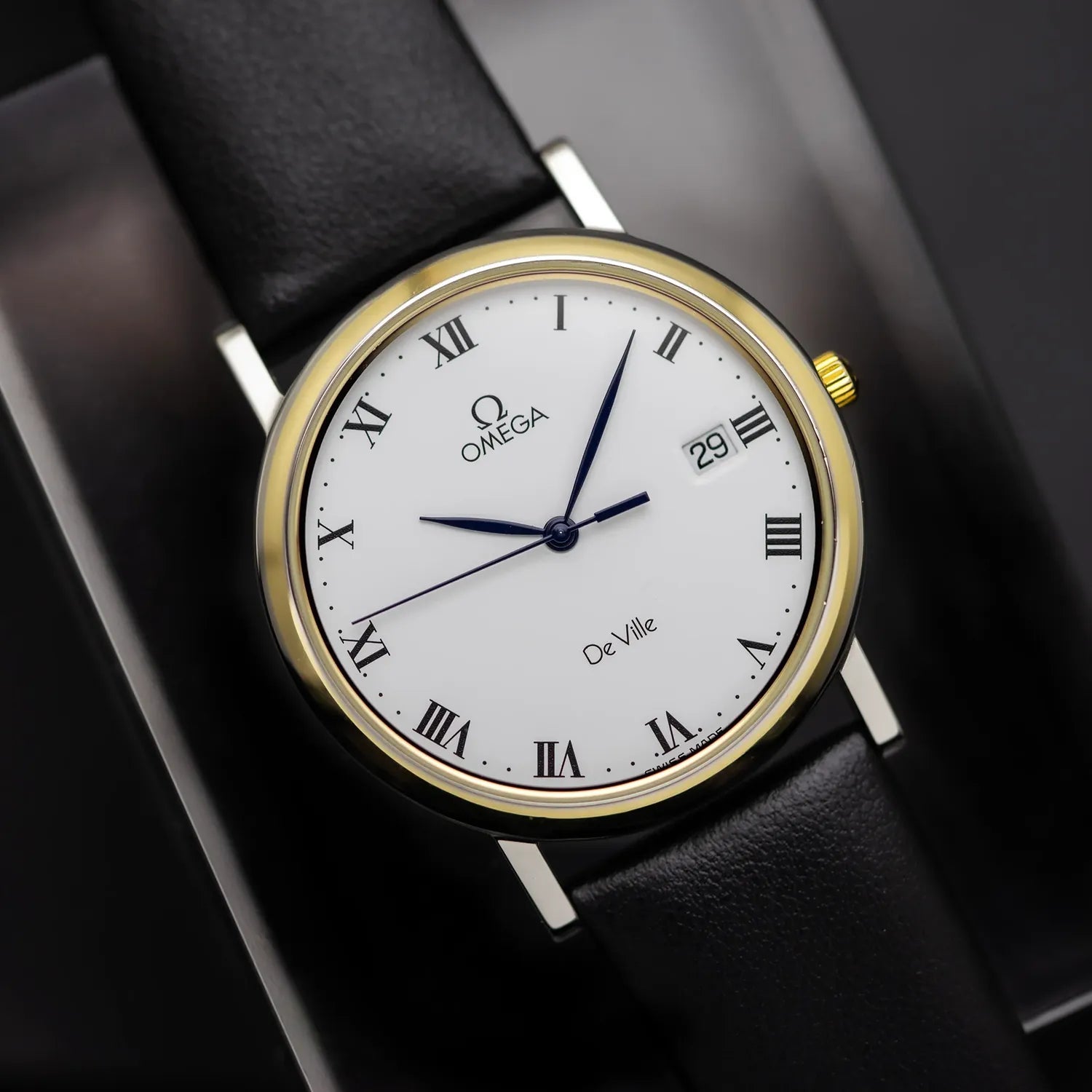 Omega De Ville Quartz Ref. 195.2378, Cal. 1478 – dial close-up