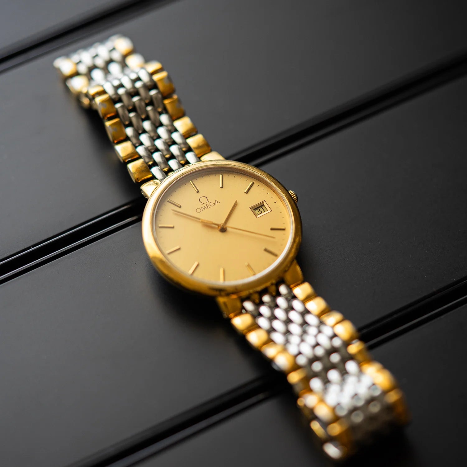 Omega De Ville Ref. 396.1012 Cal. 1430 fron view