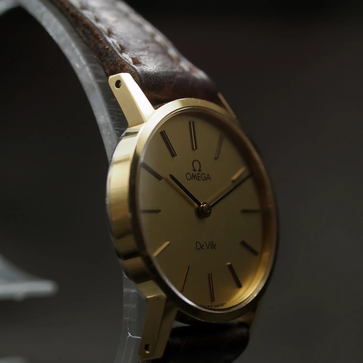 Omega De Ville – dial close-up