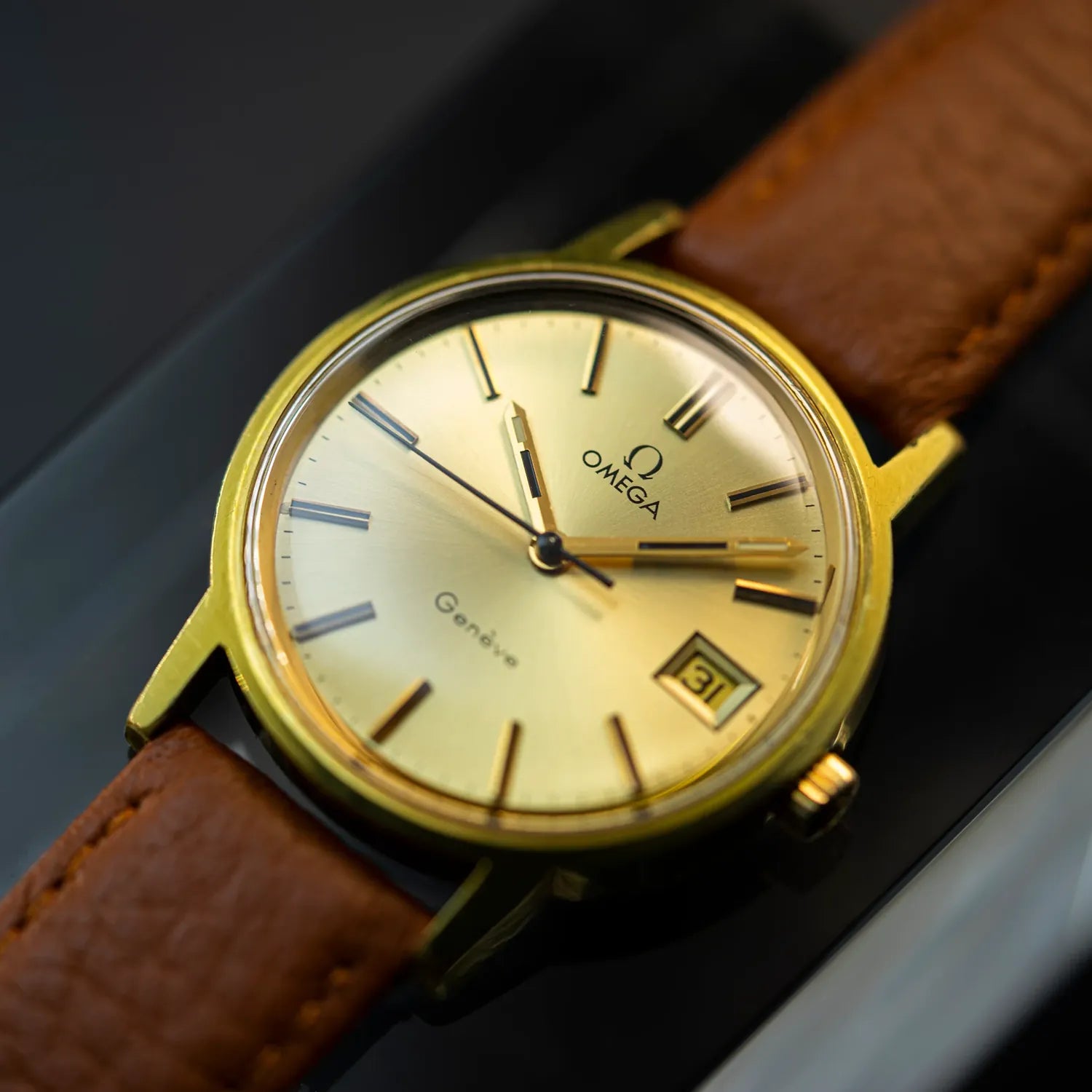 Omega Geneve 136.098 Cal. 613 – front view