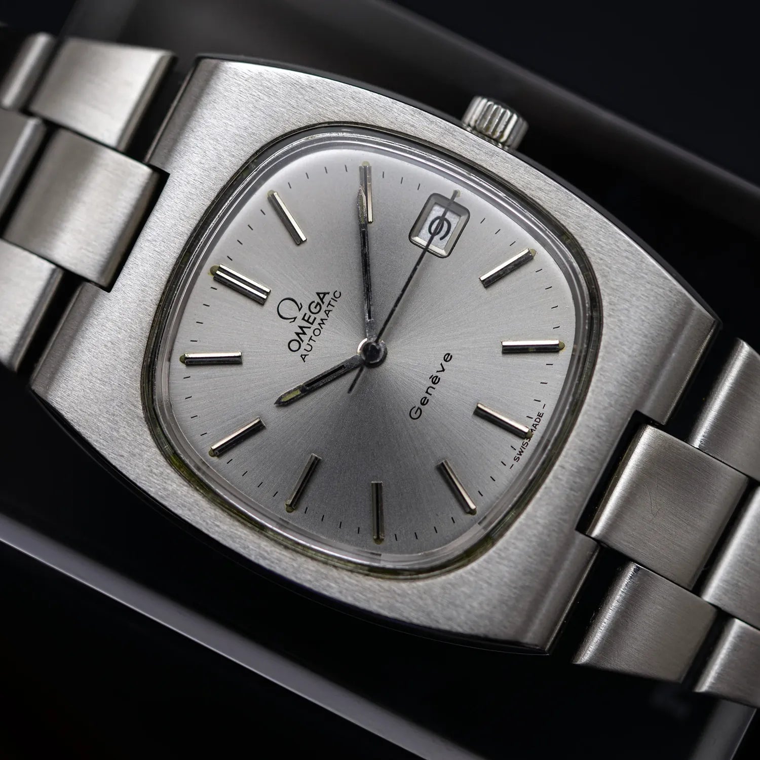 Omega Geneve Automatic Ref. 166.0191 Cal. 1012 – side view