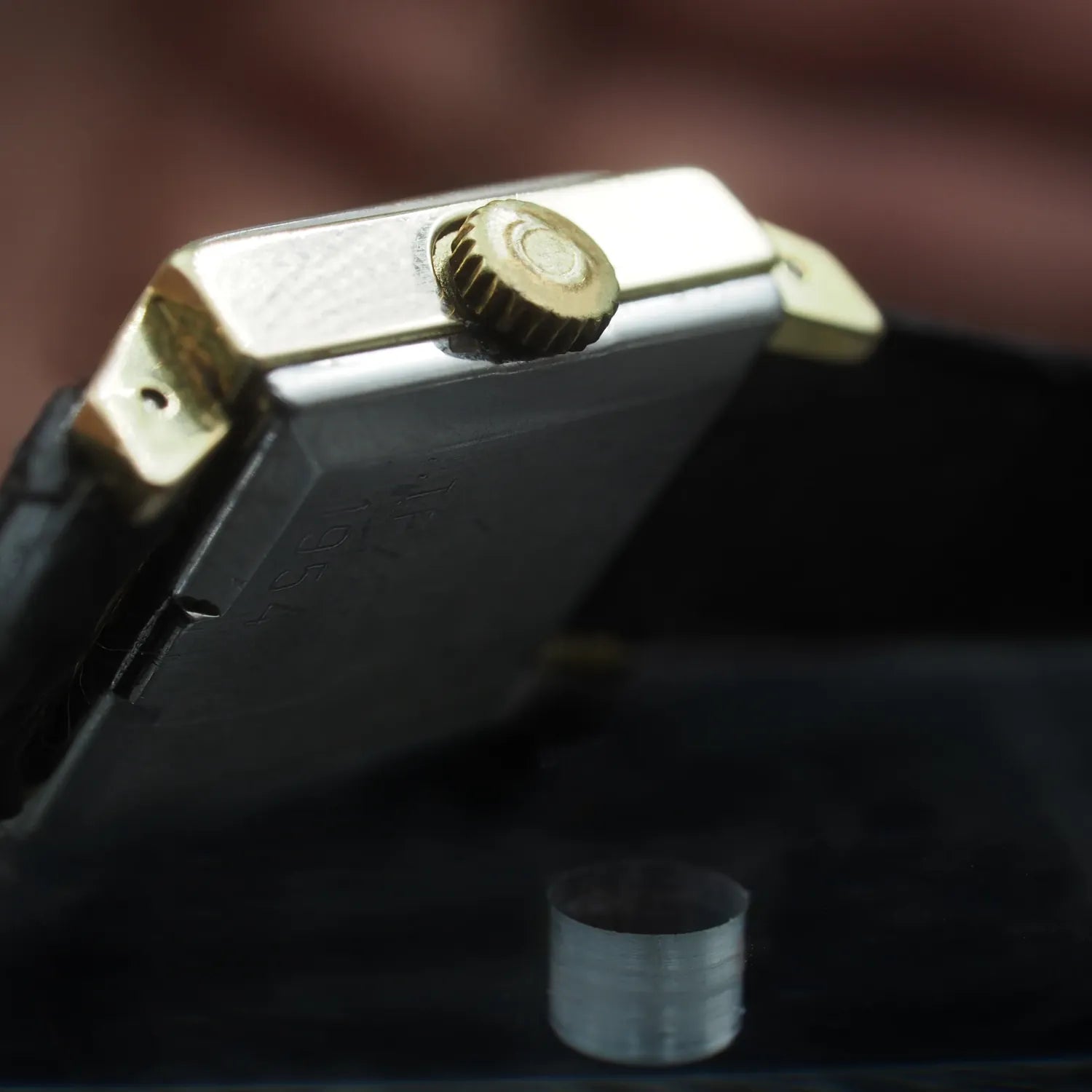 Omega Geneve Lady Square – side view alternative angle