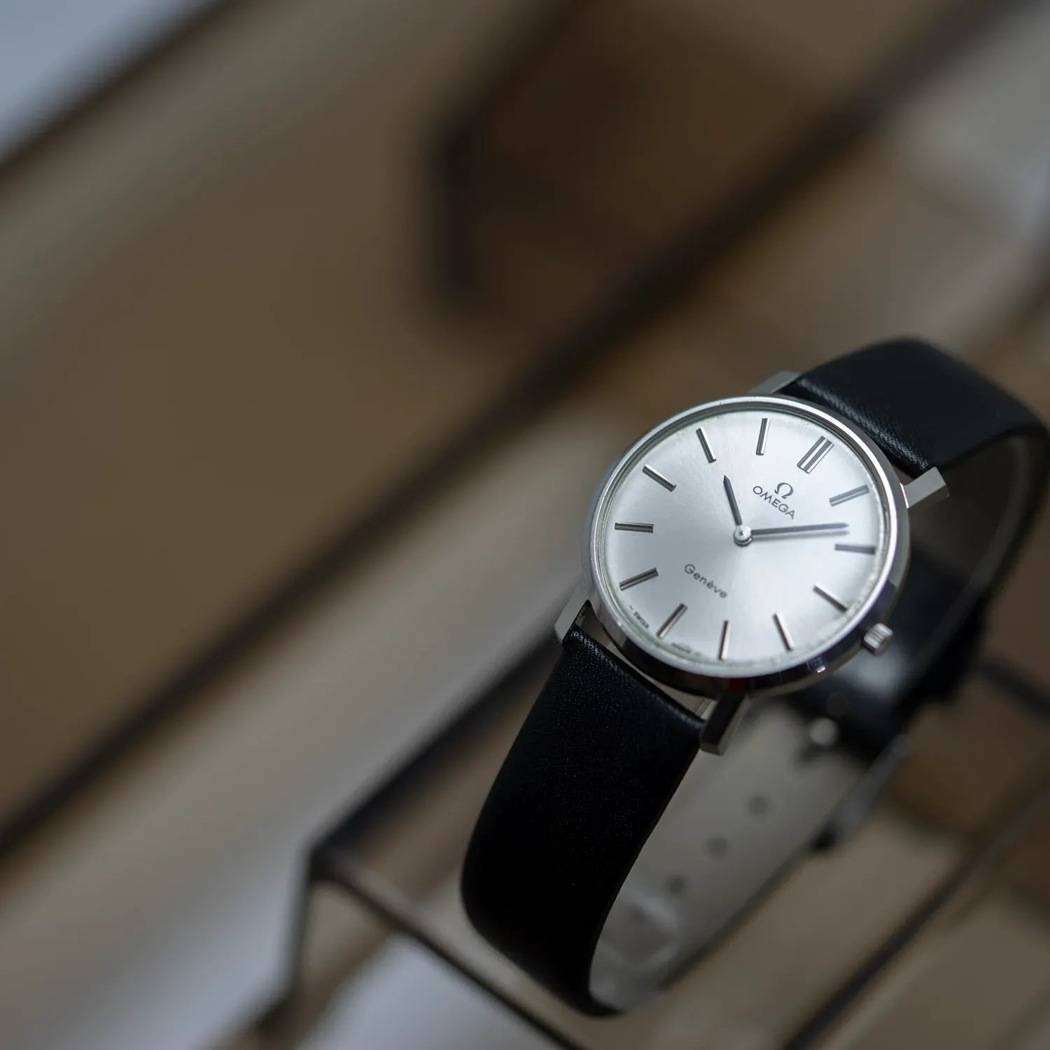 Omega Geneve Ref. ST 111.0108 cal. 620 – dial close-up