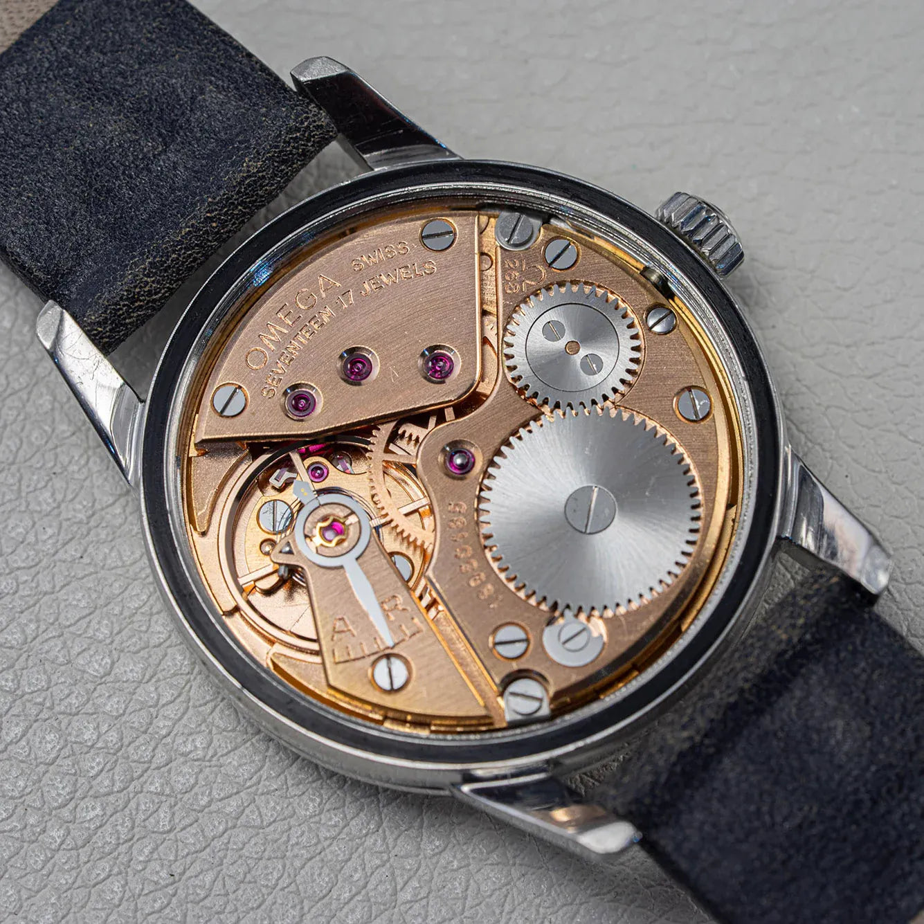 Omega Seamaster 14389 62 CSP, Cal. 268, Vintage Men's Watch – dial close-up
