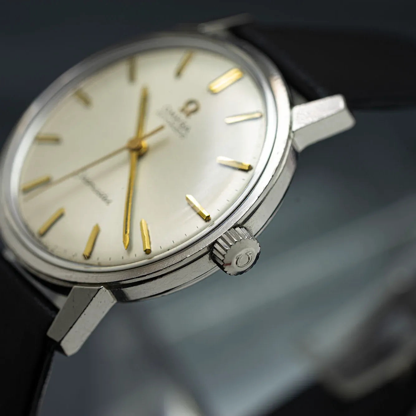 Omega Seamaster 165.002, Cal. 552 – side view