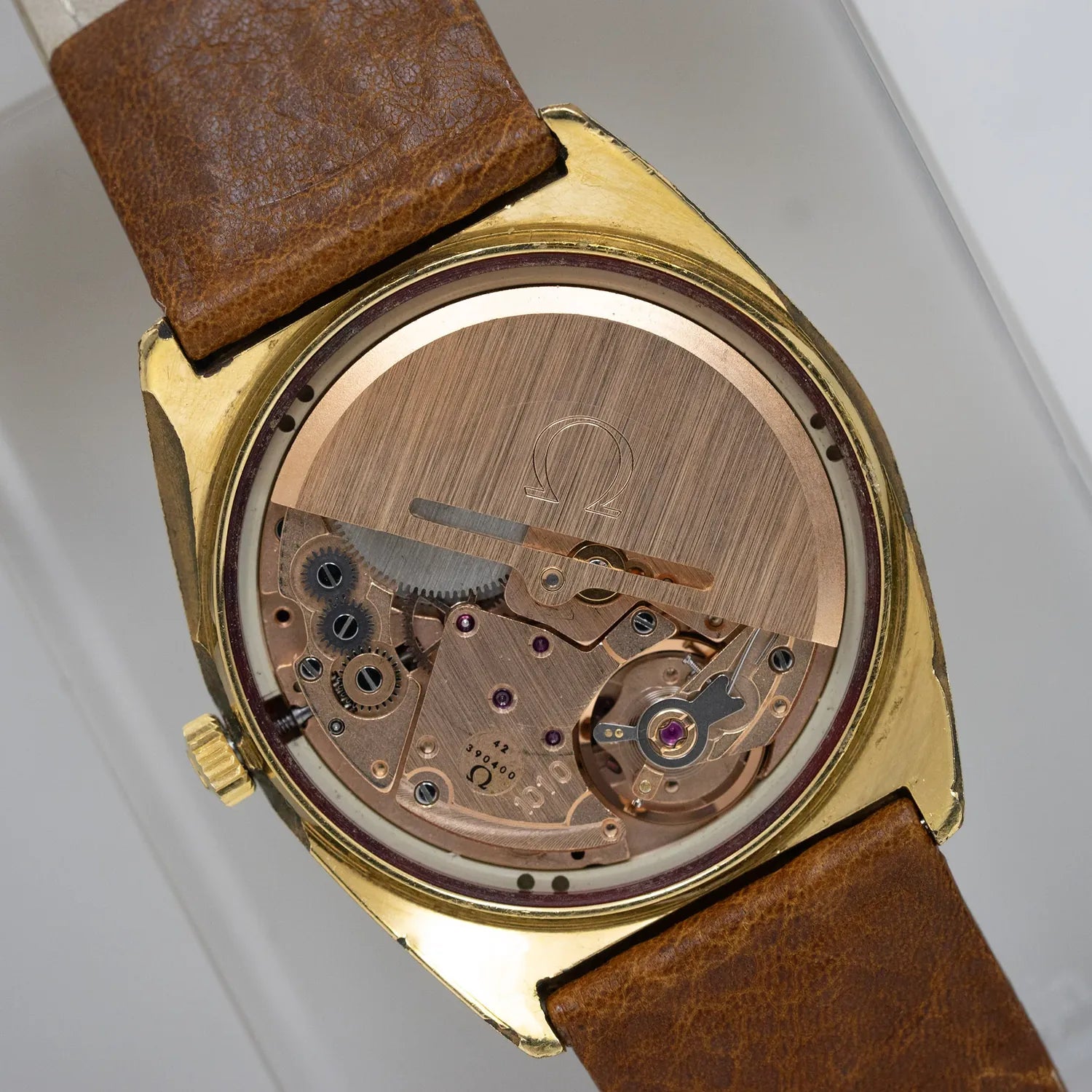 Omega Seamaster Automatic Ref. 166.0204 Cal. 1010 – movement close-up