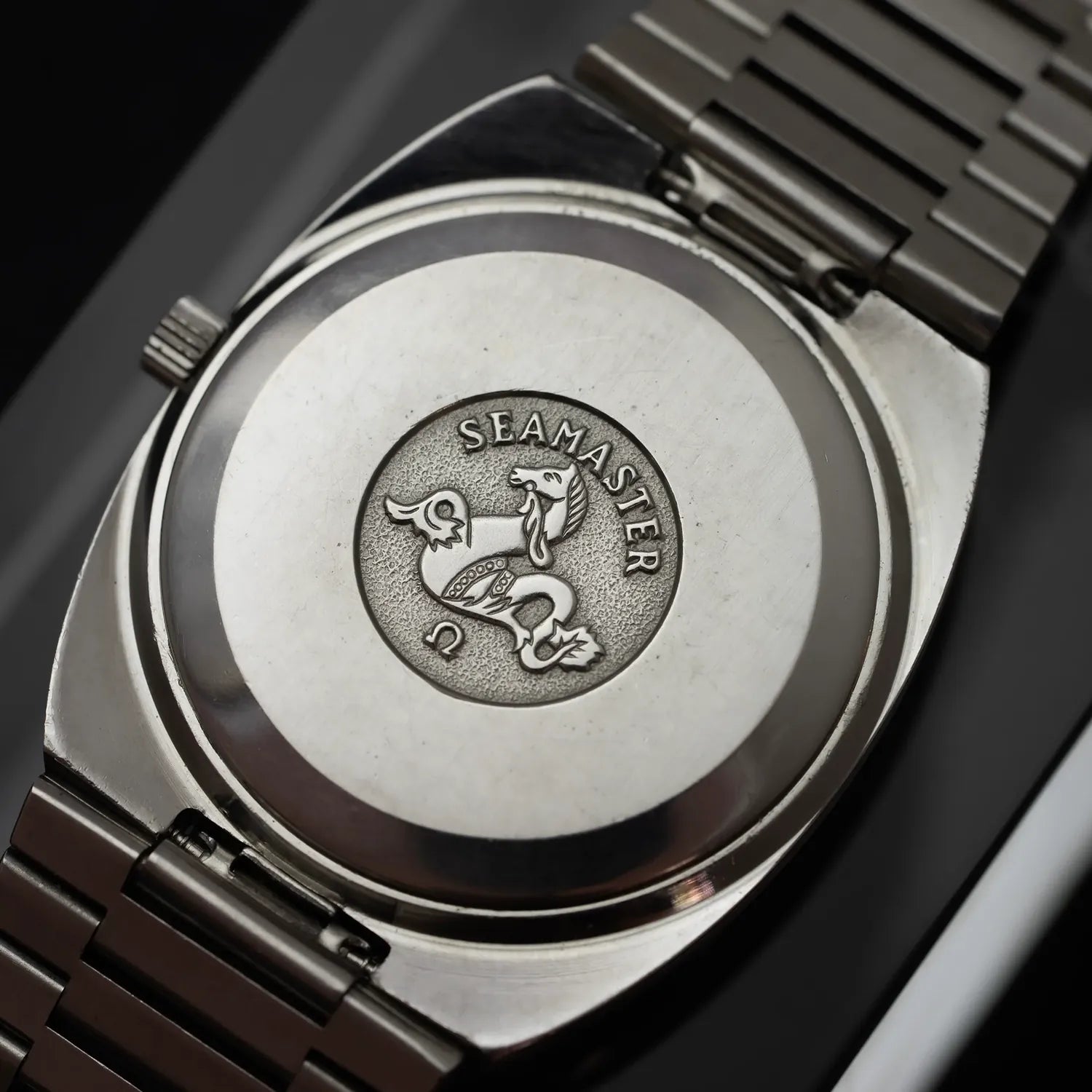 Omega Seamaster Automatic Ref. 166.0216 Cal. 1022 – clasp detail