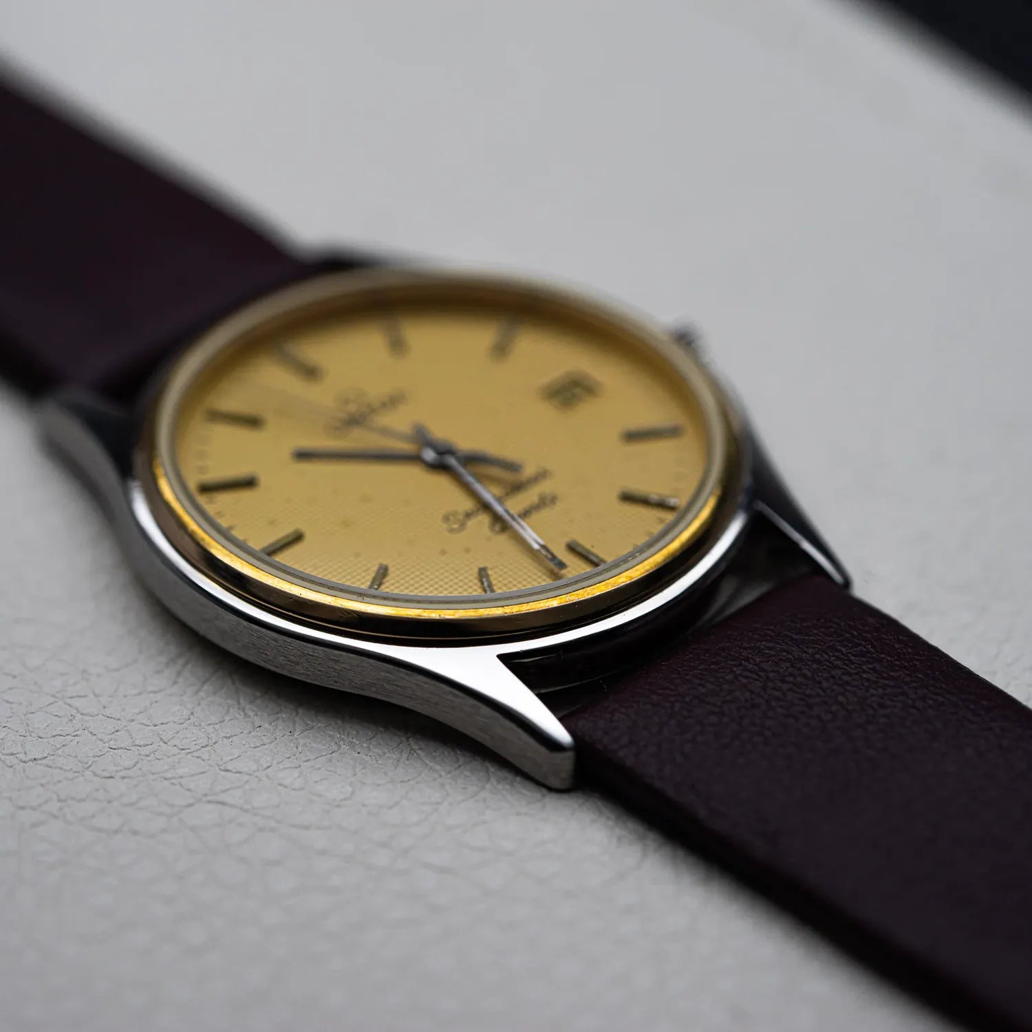 Omega Seamaster Quartz 196.0251, Cal. 1430 – movement close-up