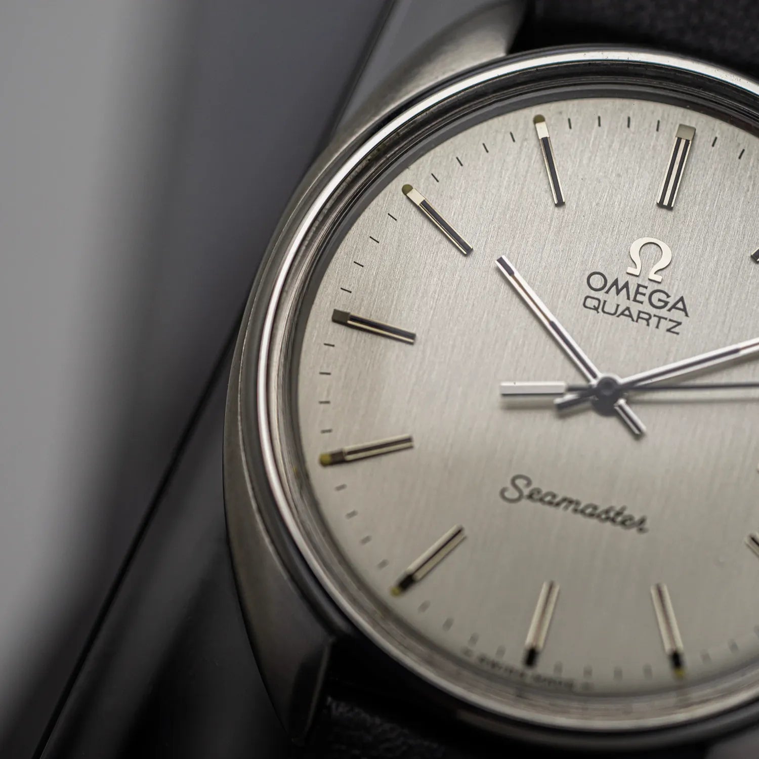 Omega Seamaster Quartz Ref. 196.0078 – movement close-up