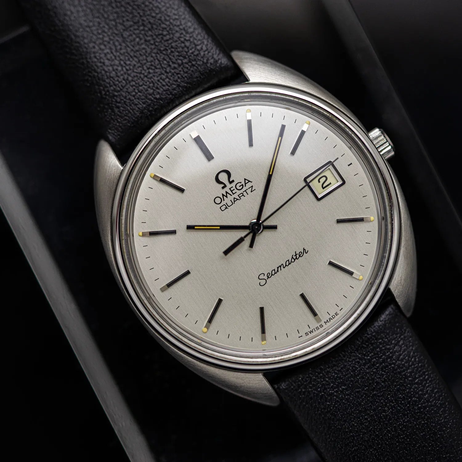 Omega Seamaster Quartz Ref. 196.0078 – front view