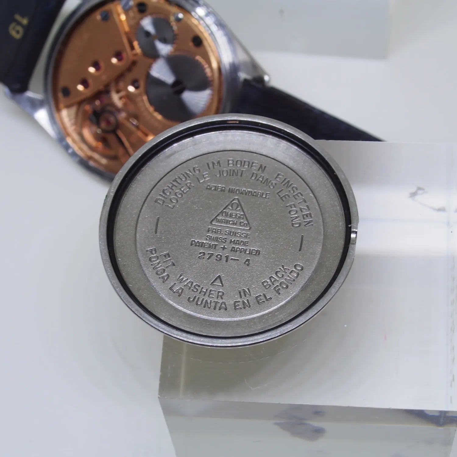 Omega Two Color Ref. 2791-4 – strap detail