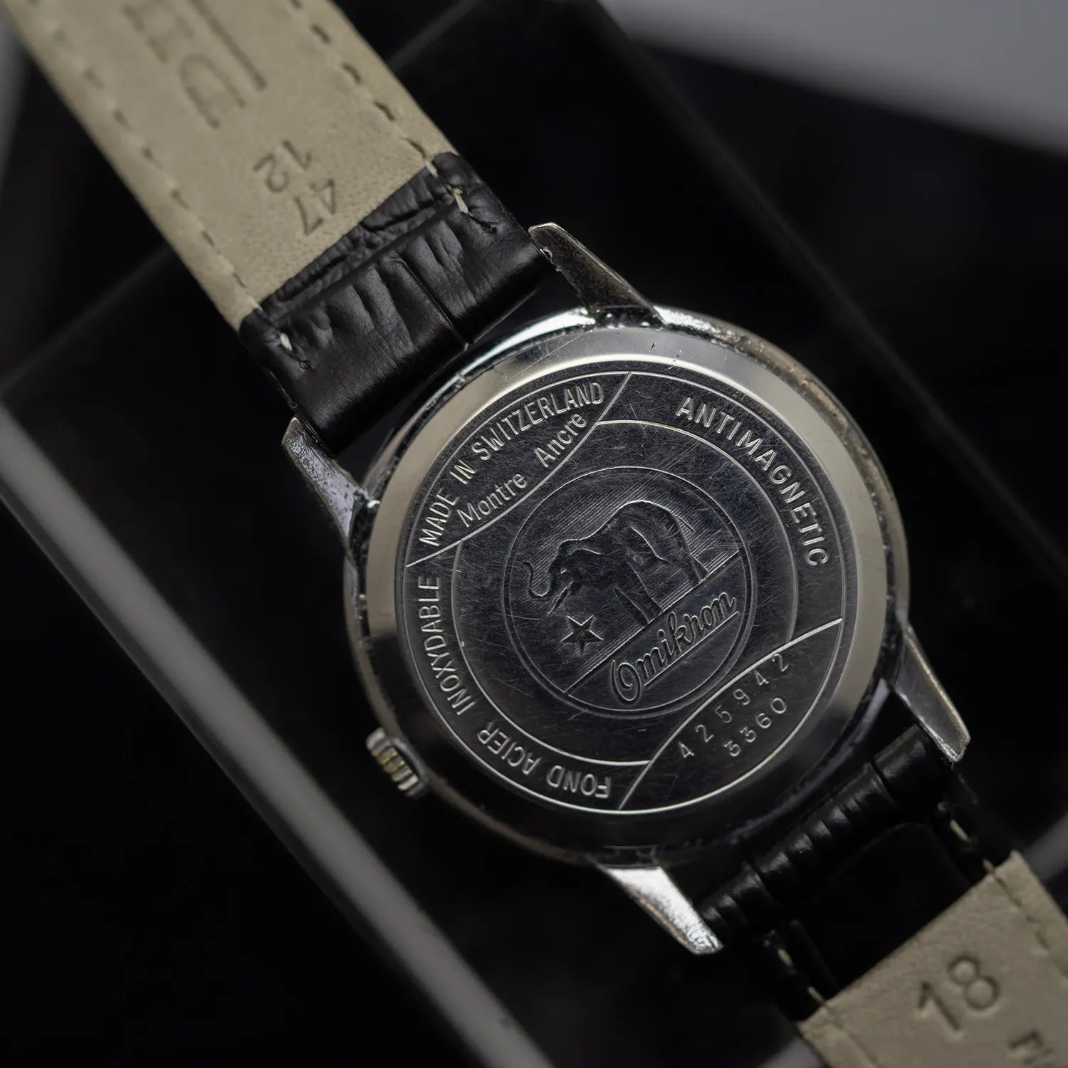 Omikron Ref. 3360 Cal. AS 1130 – movement close-up