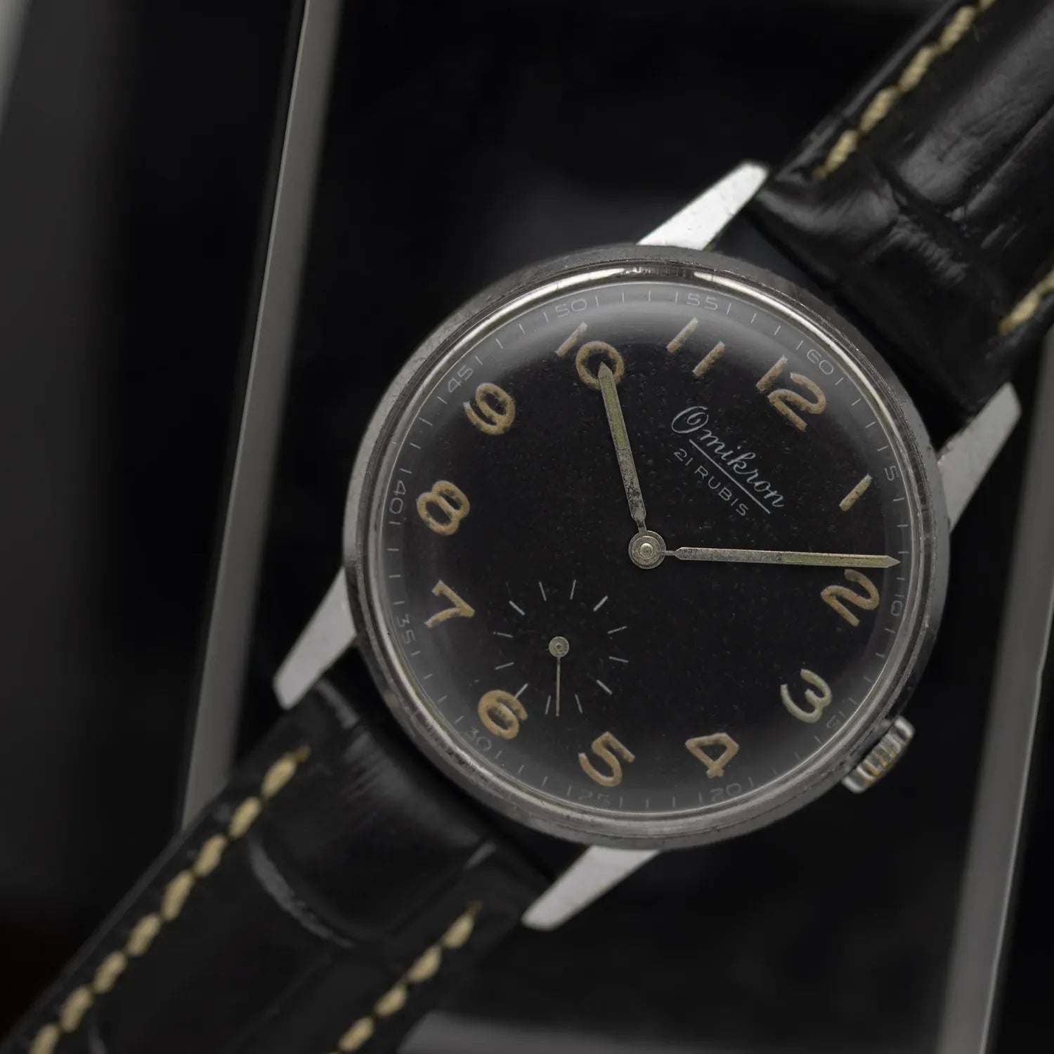 Omikron Ref. 3360 Cal. AS 1130 – front view