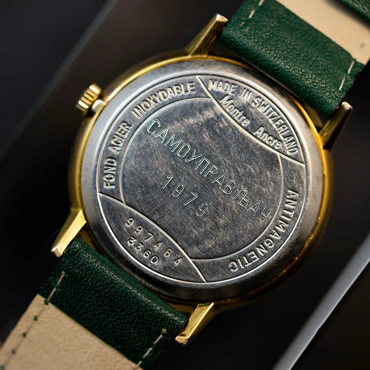 Omikron Ref. 3360 Cal. Unitas 6325 – movement close-up