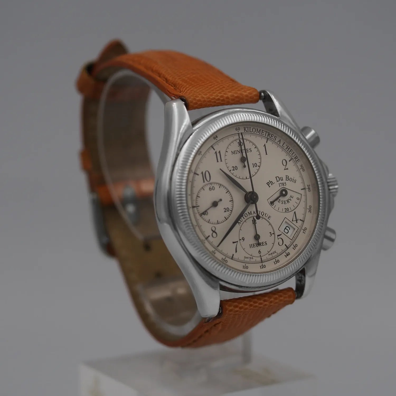 Philippe Du Bois & Fils Limited Silver 925 Case – movement close-up