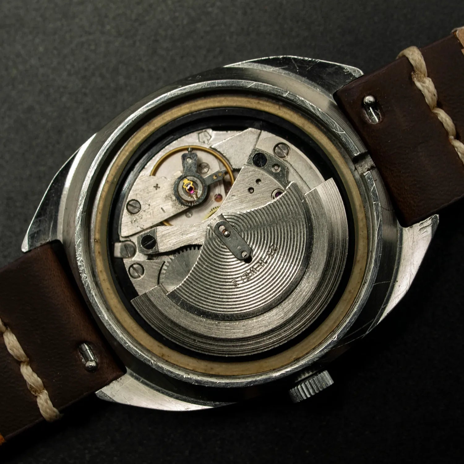 Poljot Automatic – dial close-up