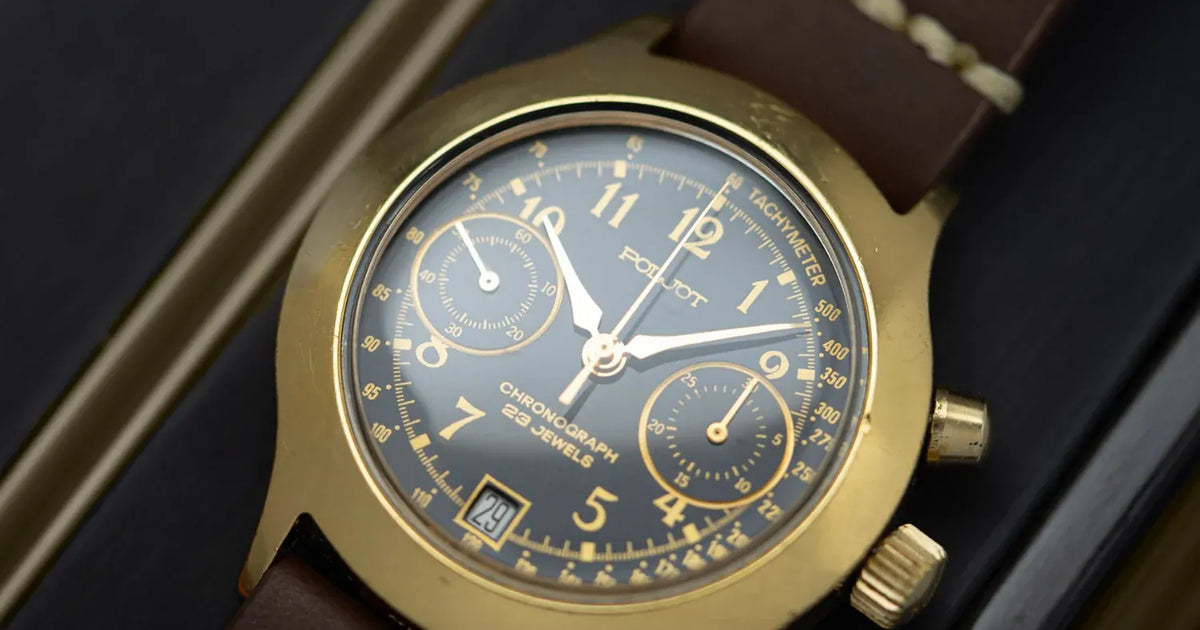 Poljot Chronograph, Cal. 3133, Men’s Chronograph Watch