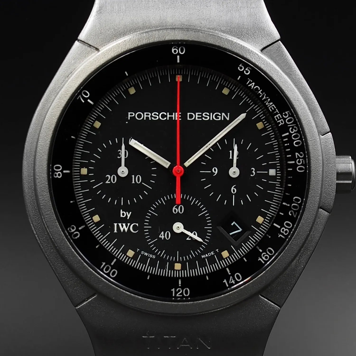 Porsche Design By IWC 3738 Meca-Quartz – side view alternative angle