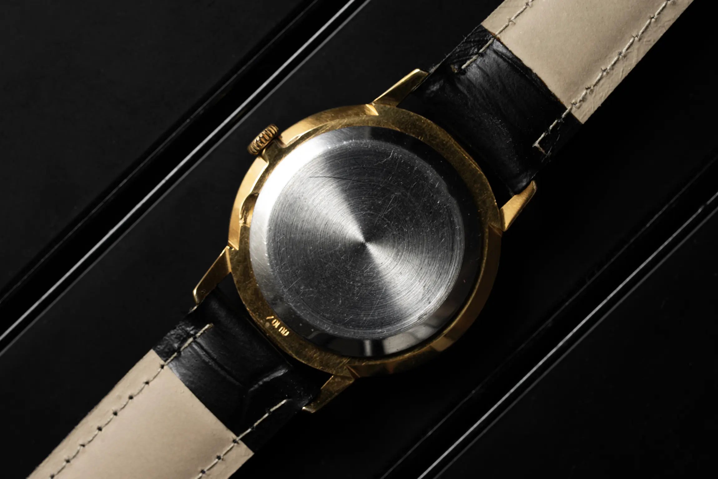 Raketa Gold Plated 2609.1 caseback