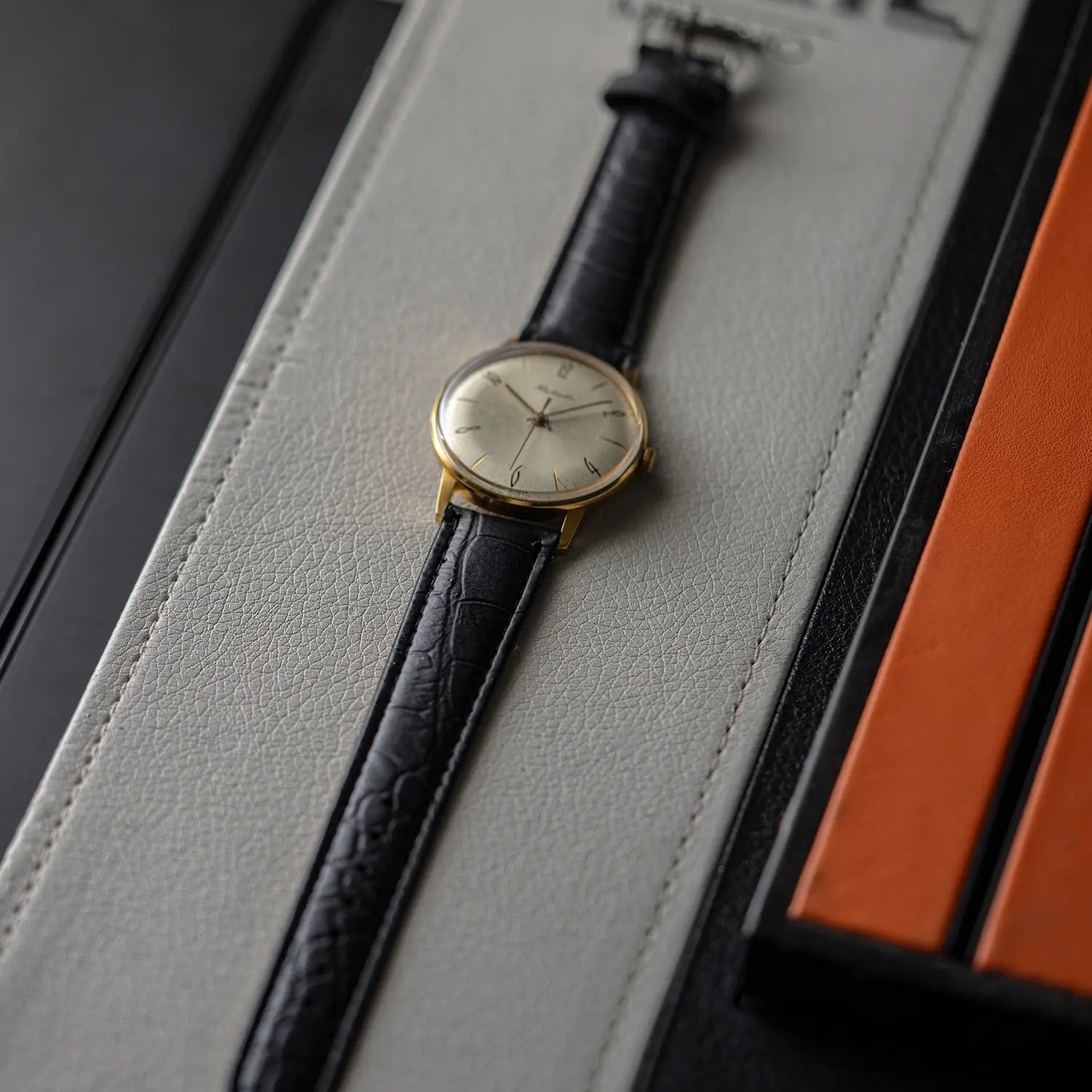 Raketa Gold Plated 2609.1 strap