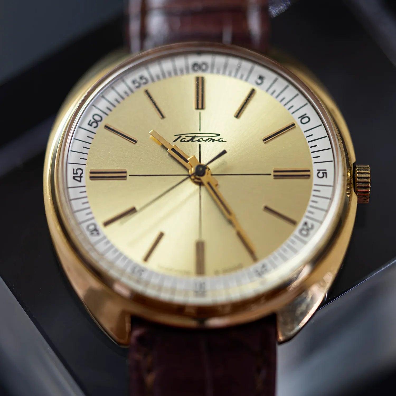 Raketa Oversize Dress Watch – front view