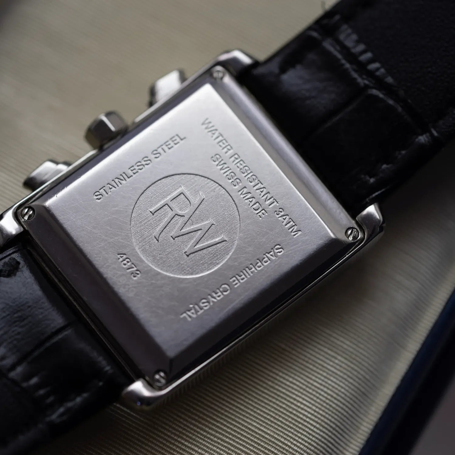 Raymond Weil Don Giovanni, Ref. 4873, Men’s Chronograph Quartz Vintage Watch – movement close-up