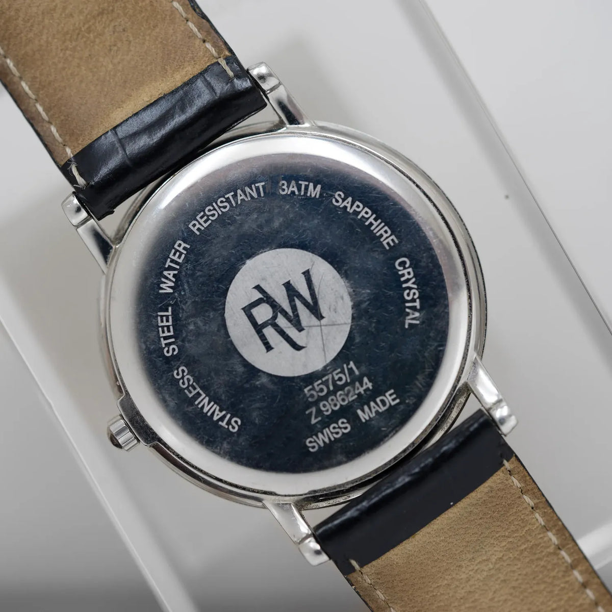Raymond Weil Geneve, Ref. 5575/1, Men’s Quartz Watch, 1992 – side view