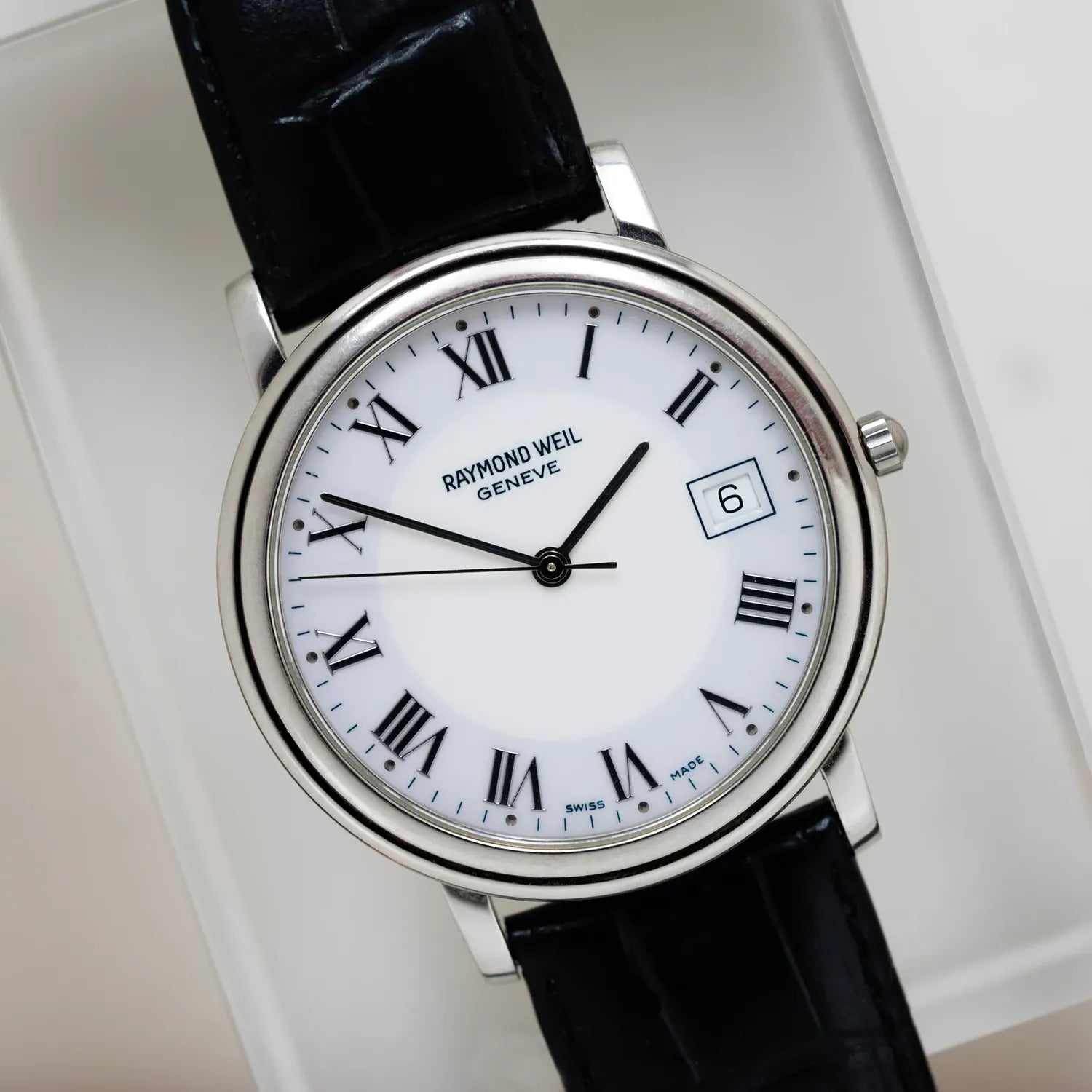 Raymond Weil Geneve, Ref. 5575/1, Men’s Quartz Watch, 1992 – front view
