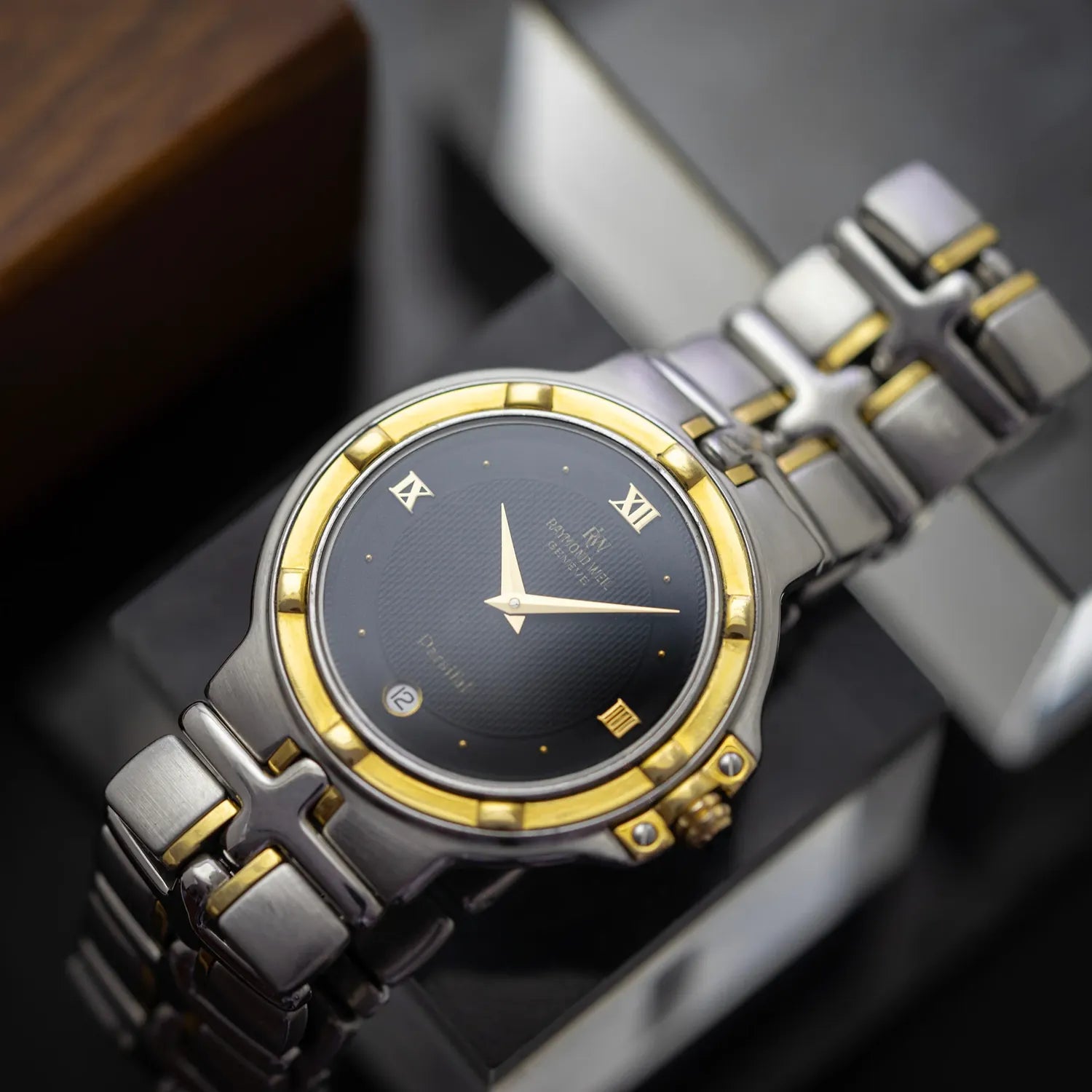 Raymond Weil Parsifal, Ref. 9190, Men’s Quartz Vintage Watch – front view