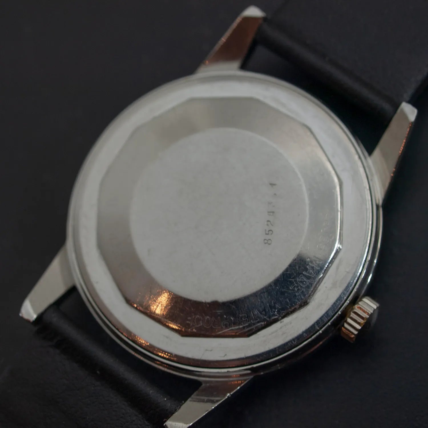 Romont Glucydur Nivaflex, Cal. ETA 2472 Men’s Watch – back case