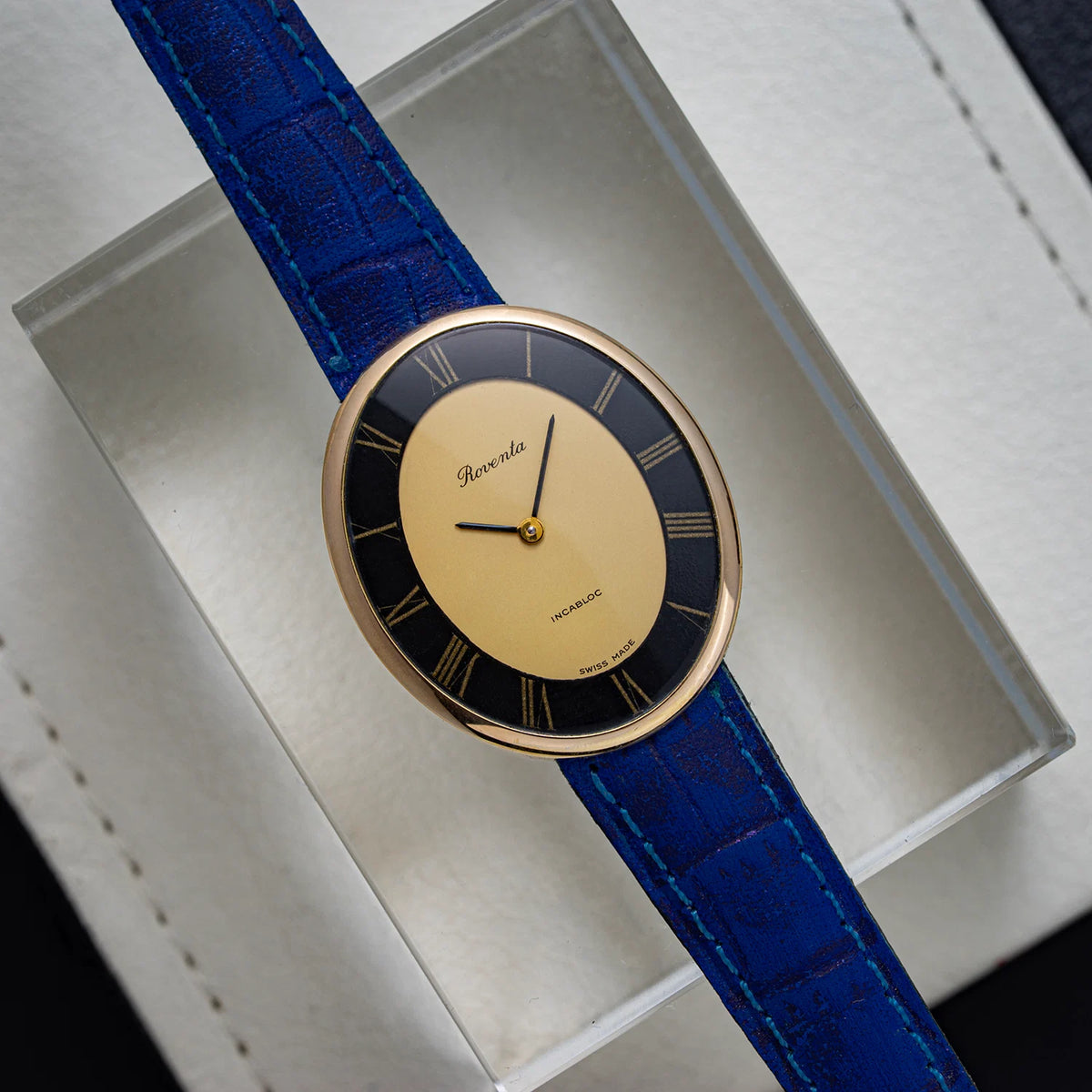 Roventa Incabloc — Ref. 3887, Women's Manual Wind — 1976