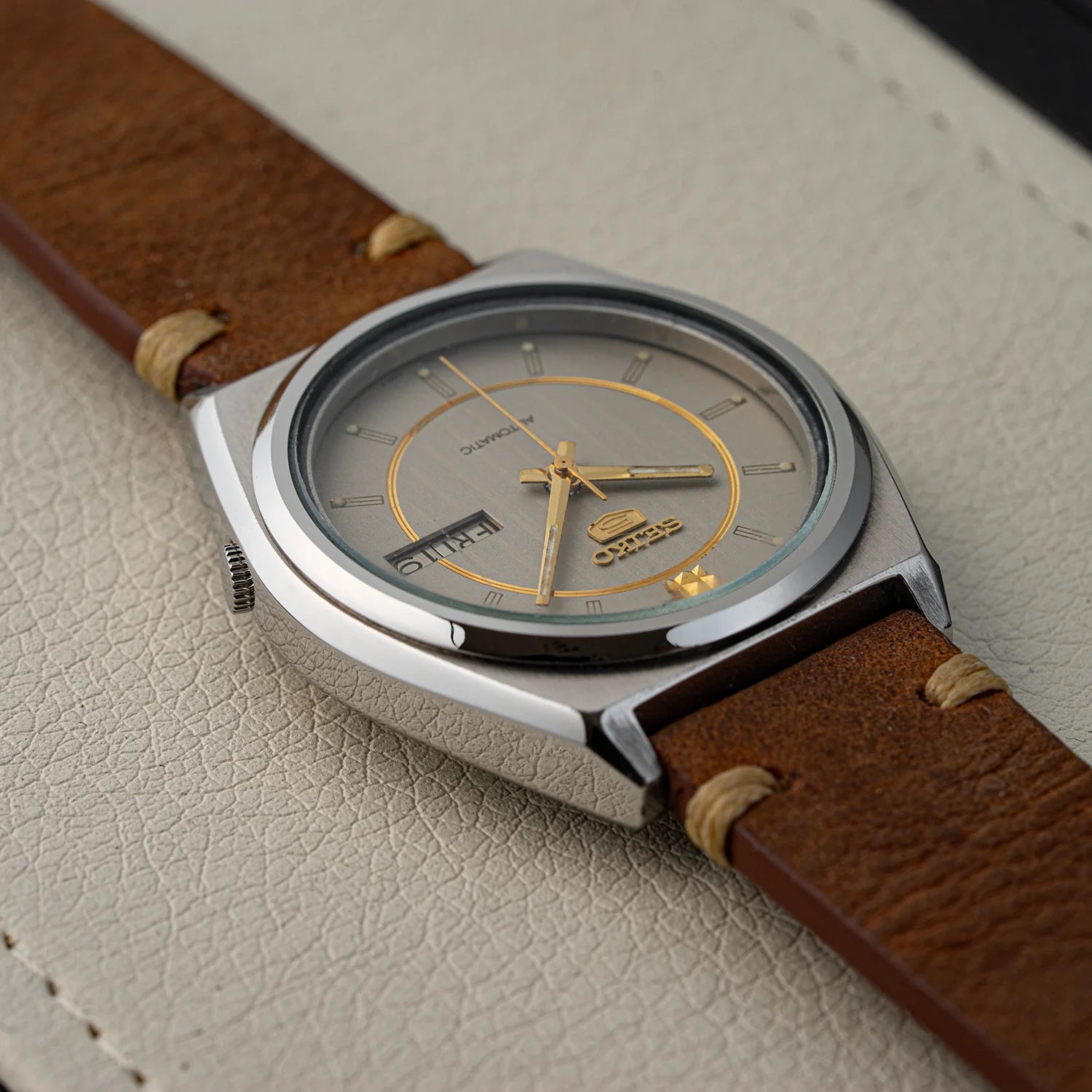 SEIKO セイコー 5 メンズ 自動巻き 7009-876A デイデイト 機械式 