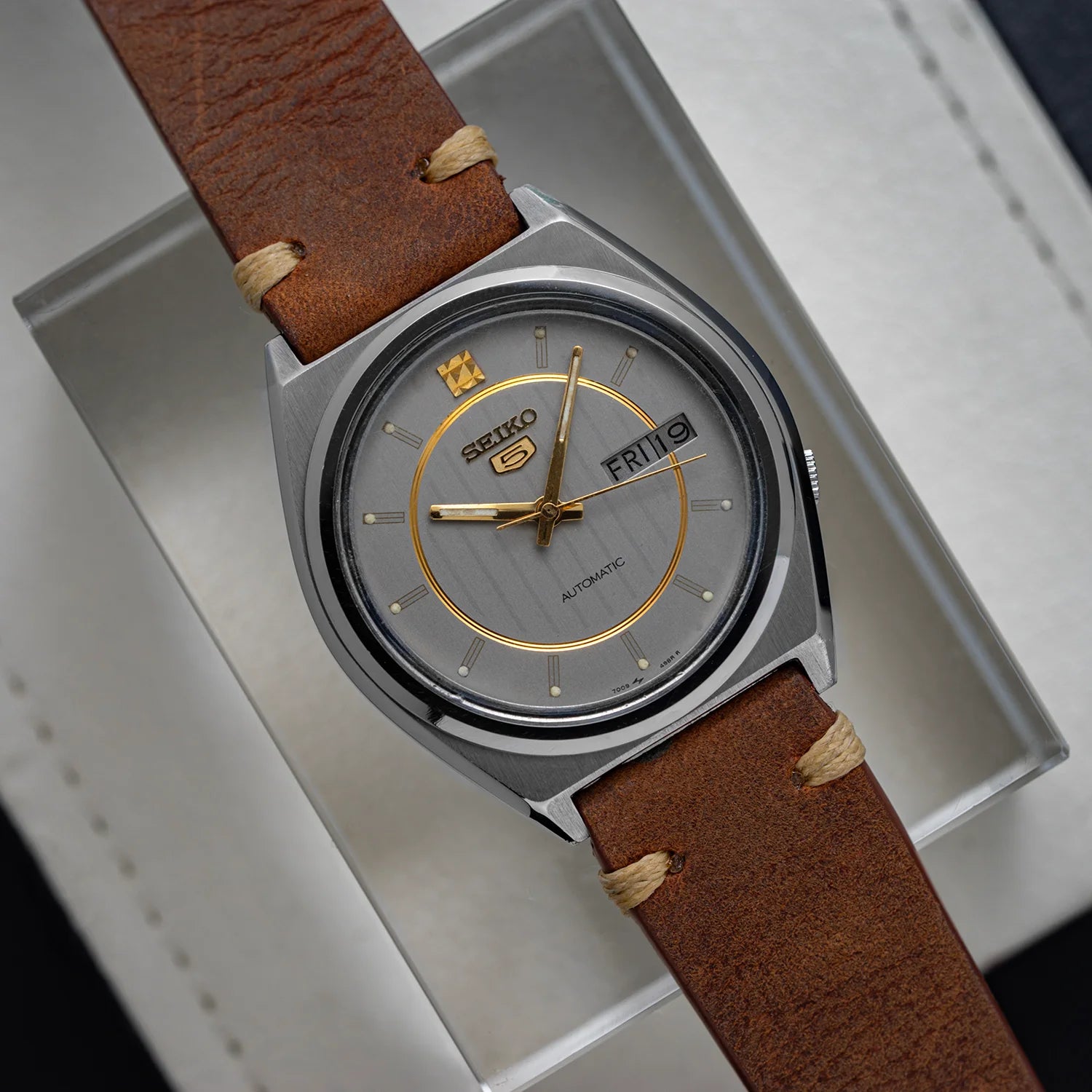 1円スタート】 SEIKO 5 セイコー ファイブ 7009-876A AT 自動巻き 