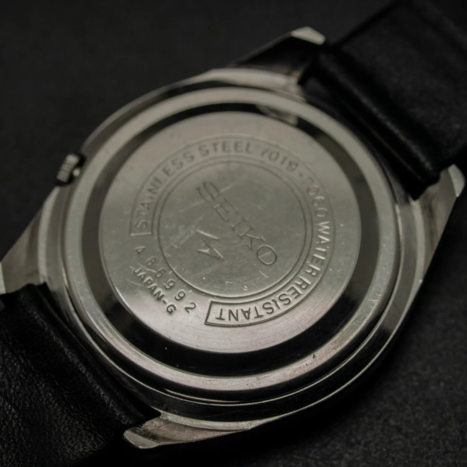Seiko Actus, 7019-7060 Men’s Automatic Vintage Watch, 1974 – movement close-up