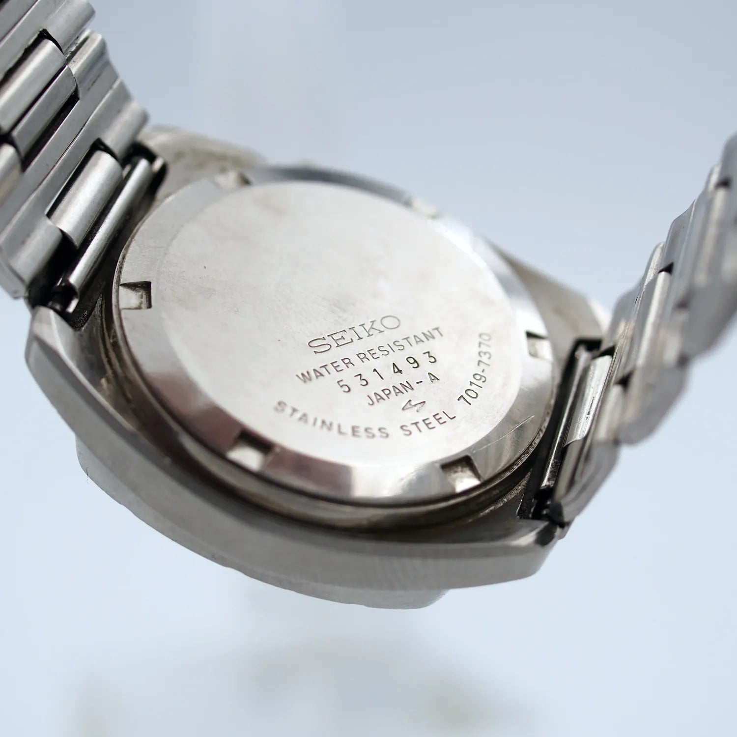 Seiko 5, Ref. 7019-7370, Cal. 7019, Men's Automatic Watch – dial macro detail
