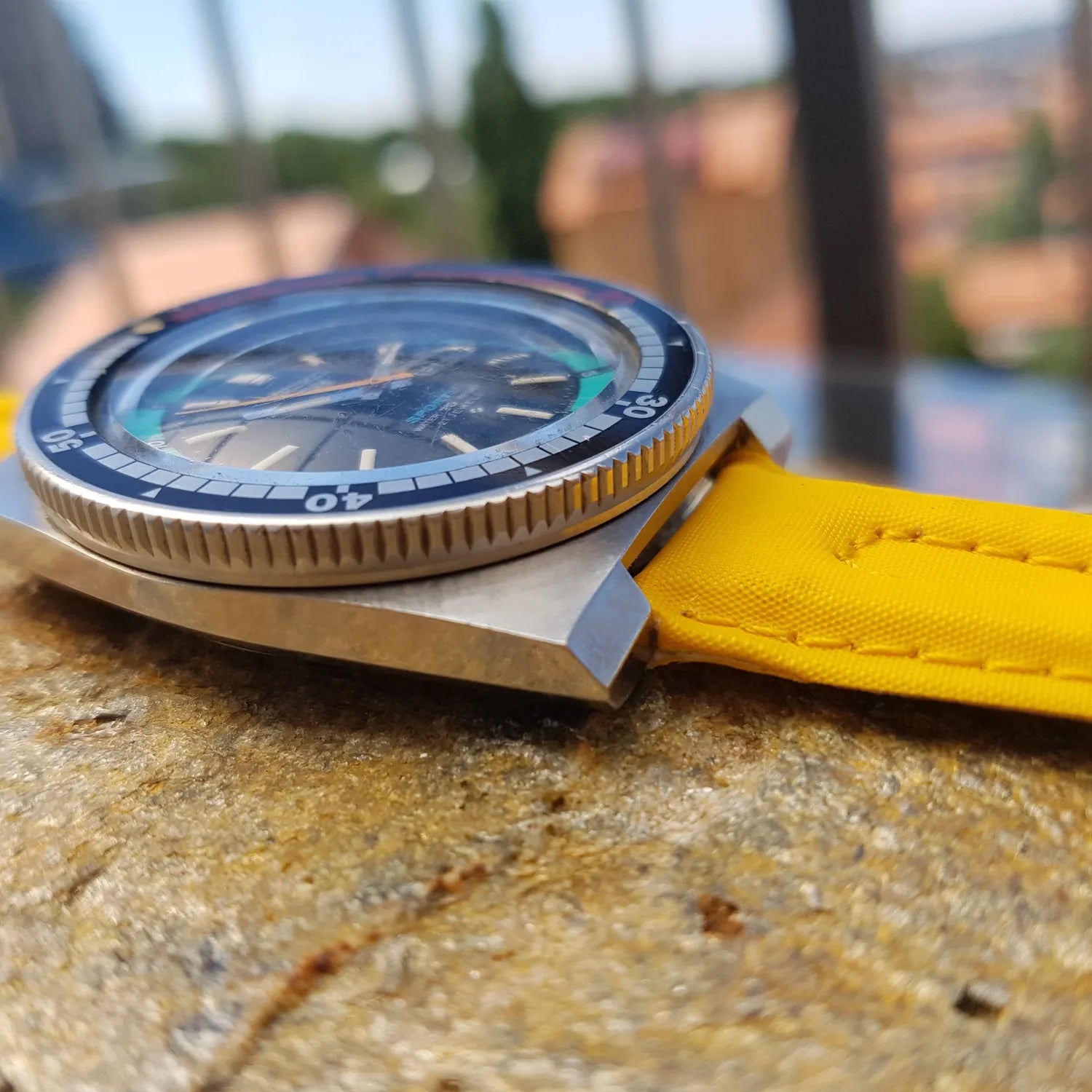 Seiko 5 Sports Regatta Automatic 6119-6053 – side view